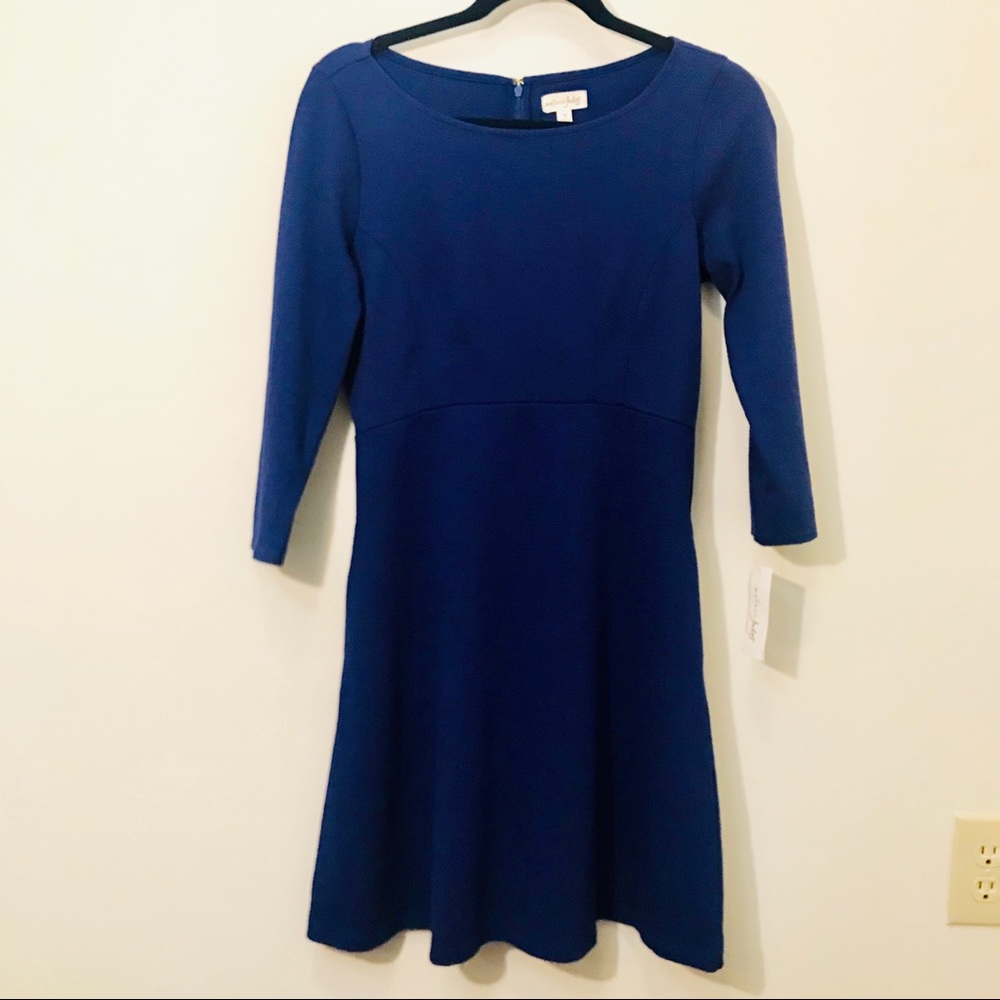Sapphire Blue A-Line Dress